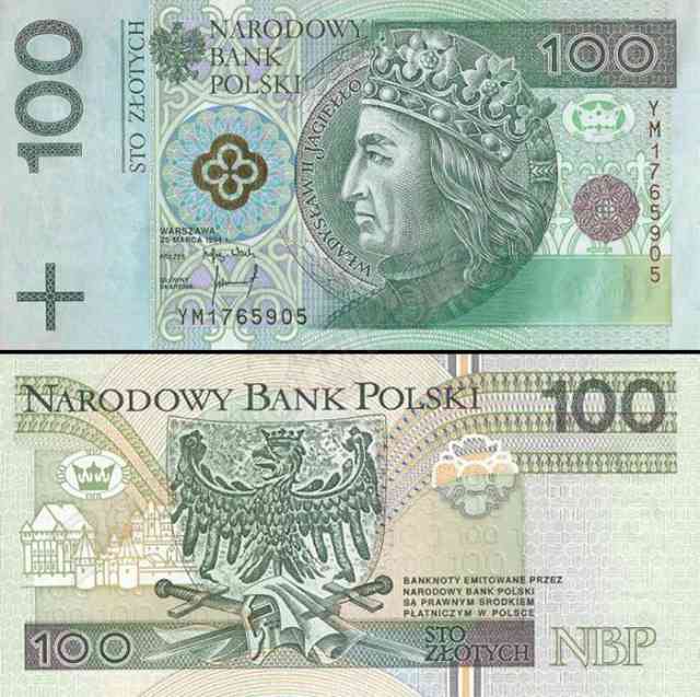 Znalezione obrazy dla zapytania 100 zł banknot